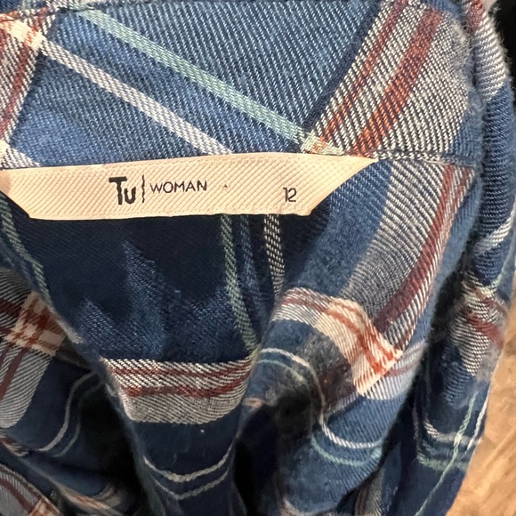 Long navy long sleeve stripped blouse💙 - Picture 9 of 15